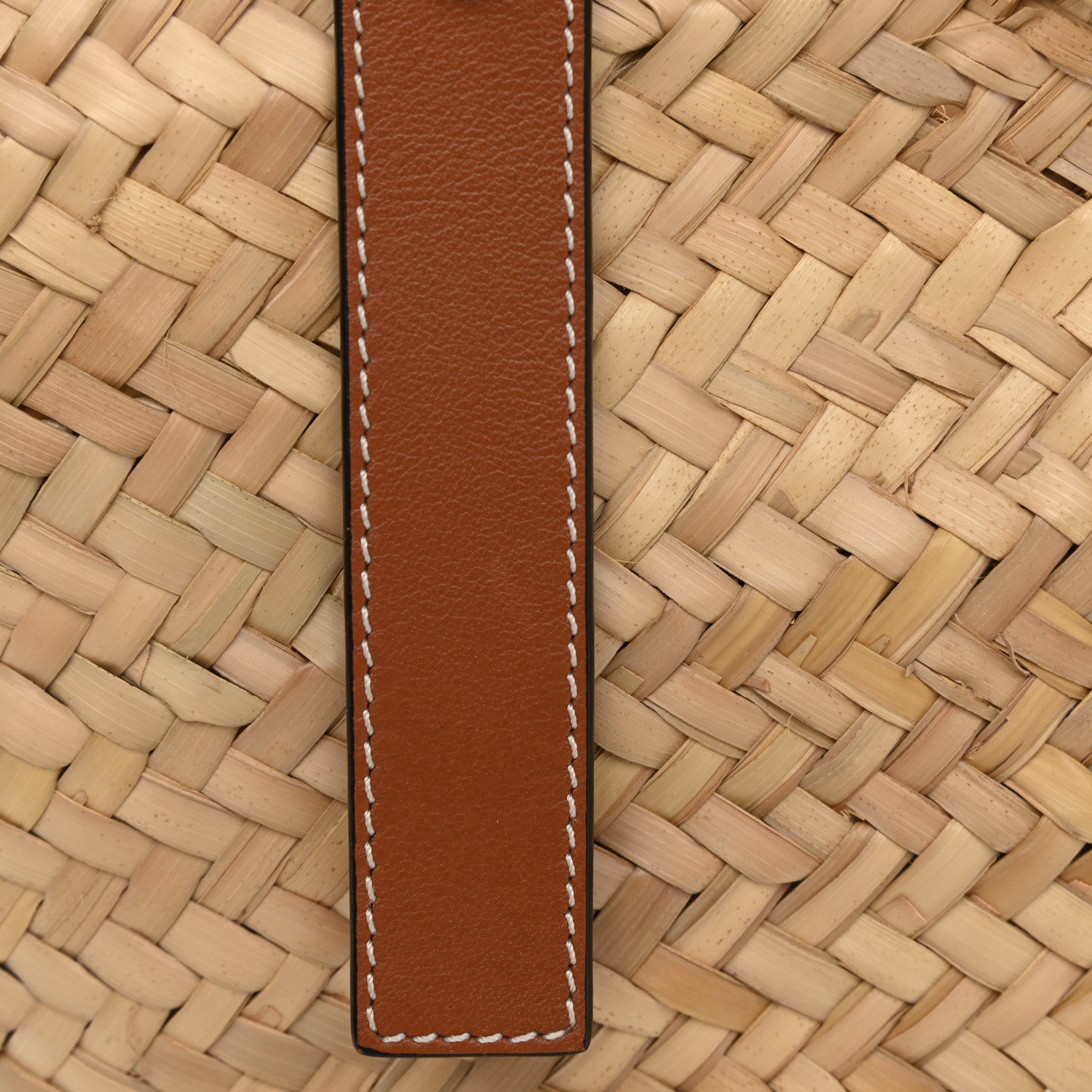 Loewe Raffia Basket Tote Bag Natural Tan 11 of 11
