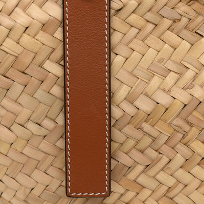 Loewe Raffia Basket Tote Bag Natural Tan 11 of 11