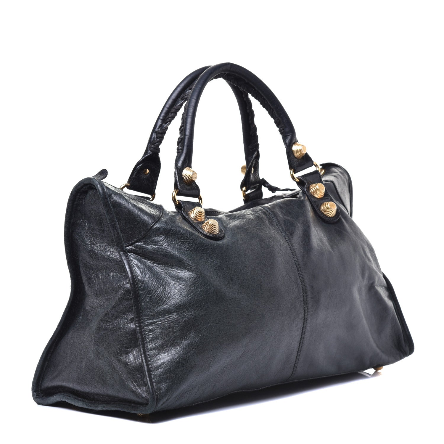 Balenciaga Agneau Giant 21 Gold Hardware Work Black 3 of 8