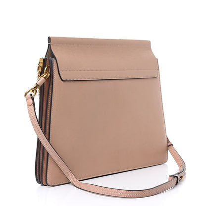 Chloe Goatskin Medium Faye Shoulder Bag Biscotti Beige 3 of 9