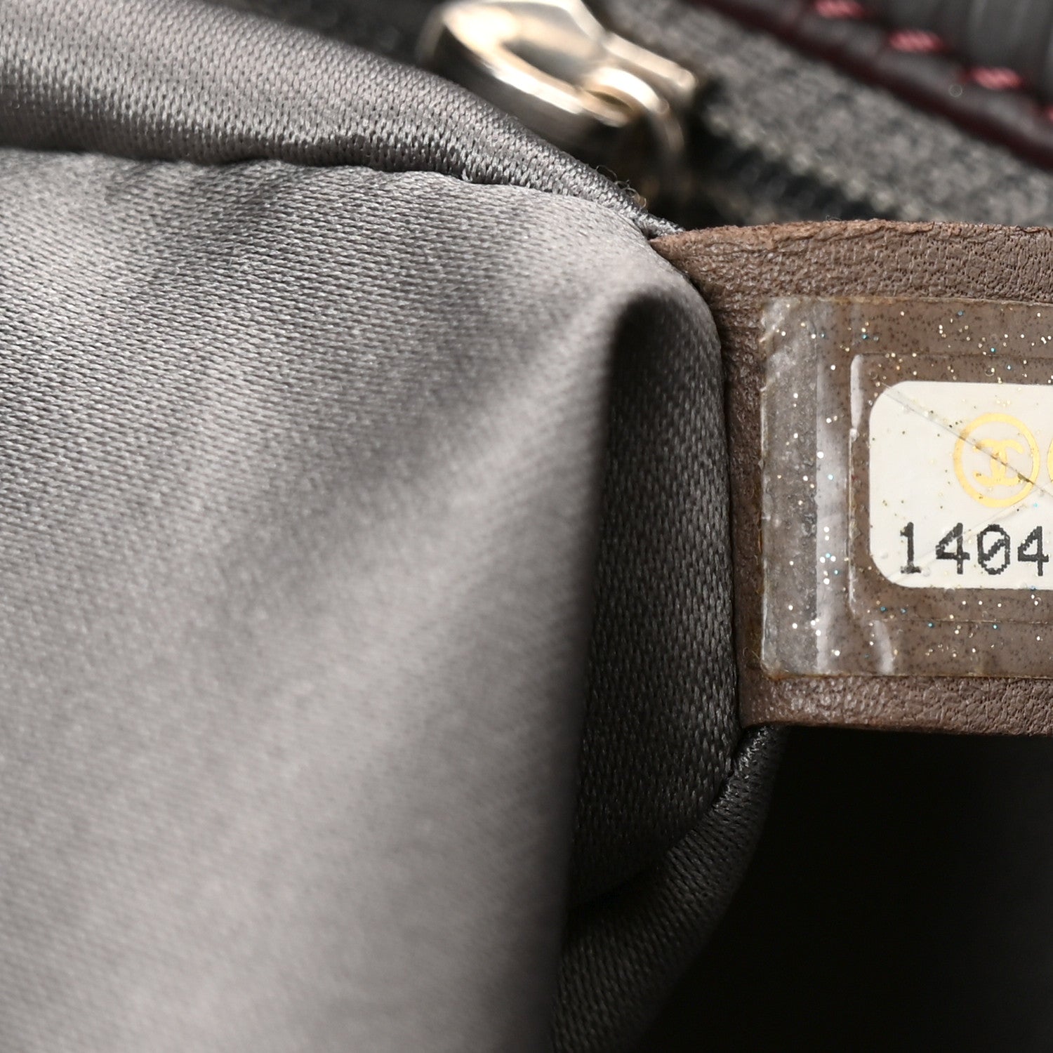 Chanel Glazed Calfskin Quilted CC Single Flap Burgundy 6 of 9