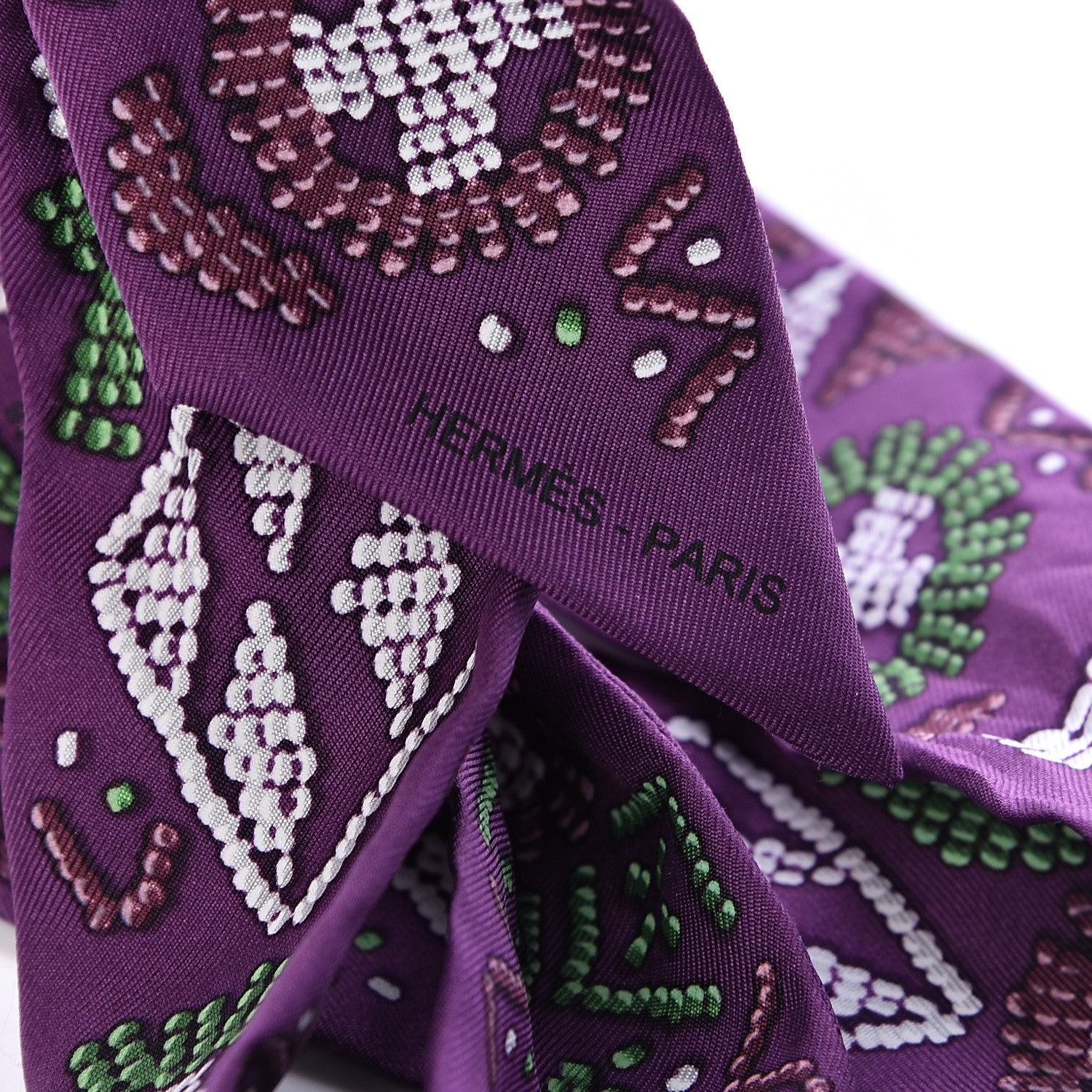 Hermes Silk Kelly En Perles Twilly 3 of 3