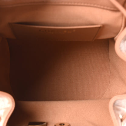 Chanel Caviar Quilted Mini Business Affinity Backpack Brown 5 of 10