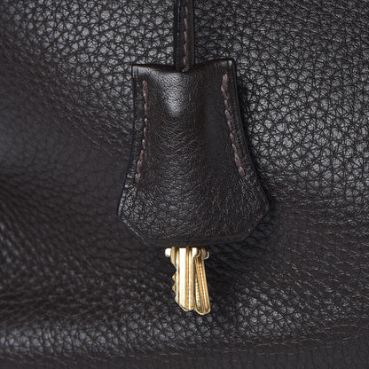 Hermes Taurillon Clemence Kelly Retourne 32 Chocolate 27 of 41