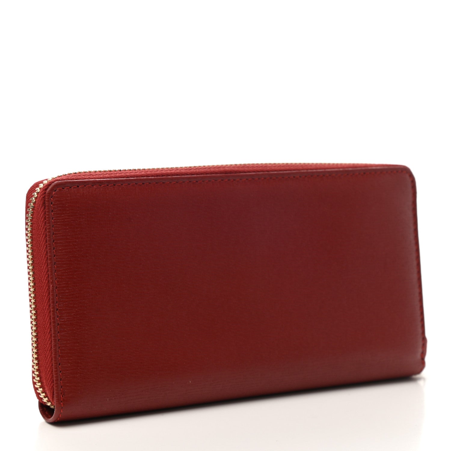 Gucci Calfskin Large Betty Zip Around Wallet Red 3 of 7