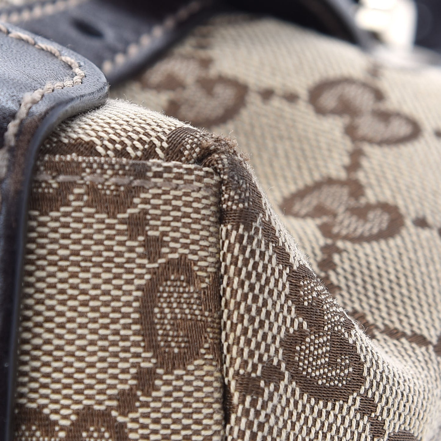 Monogram Small Pelham Shoulder Bag Dark Brown