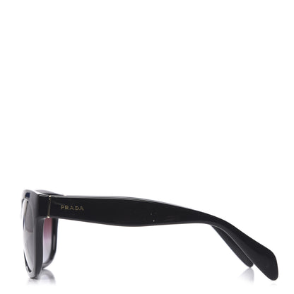 Prada Square Sunglasses SPR 07P Black 3 of 8