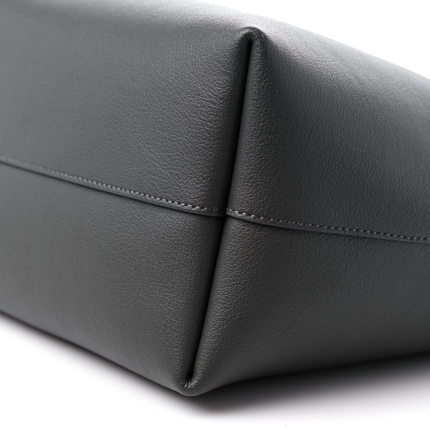 Saint Laurent Calfskin Large Shopping Tote Pebble 10 of 13