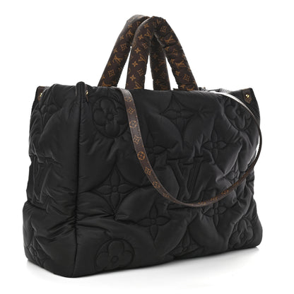 Louis Vuitton Econyl Monogram Pillow Giant Onthego GM Black 3 of 9