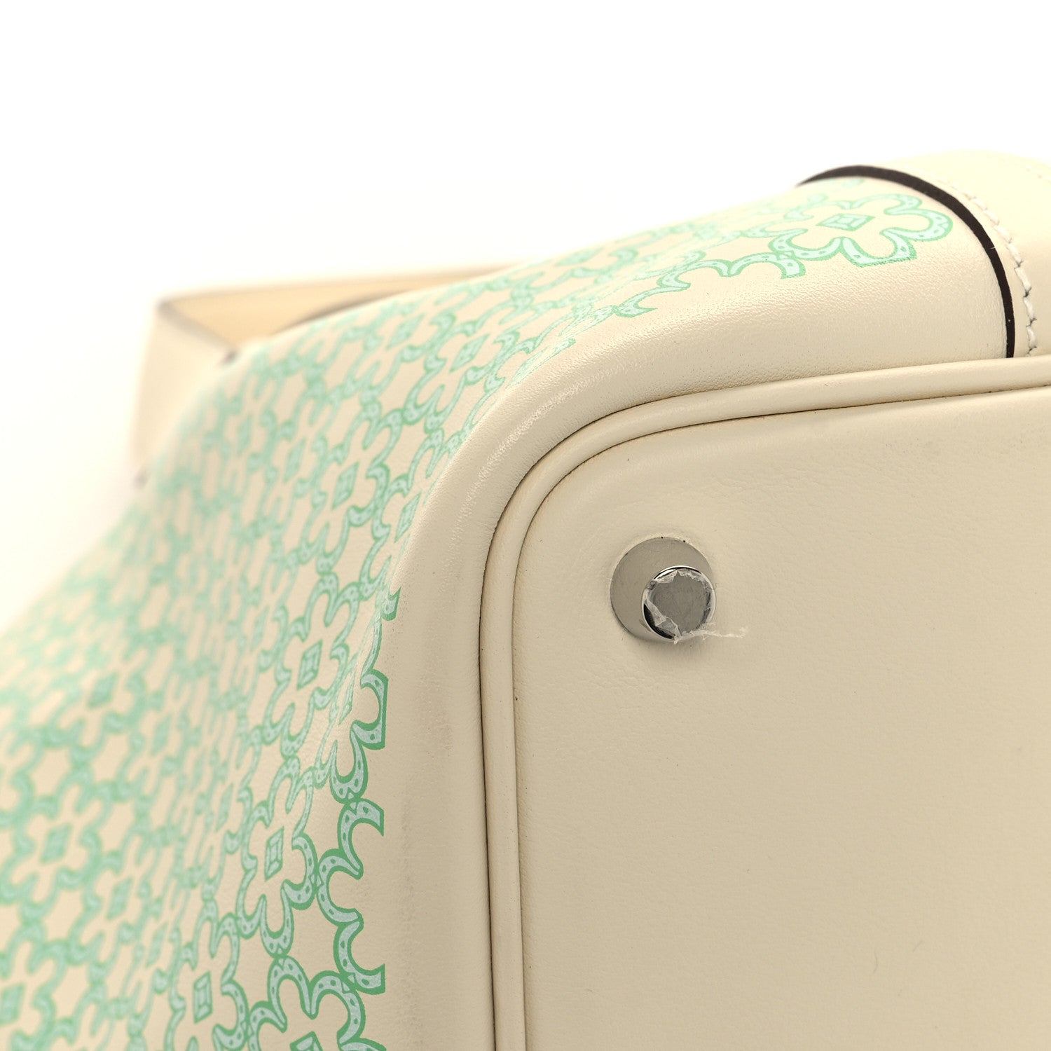 Hermes Swift Lucky Daisy Picotin Lock 18 PM Nata Vert 11 of 14