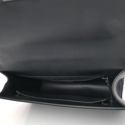 Christian Dior Ultra Matte Grained Calfskin 30 Montaigne Flap Bag Black 5 of 8
