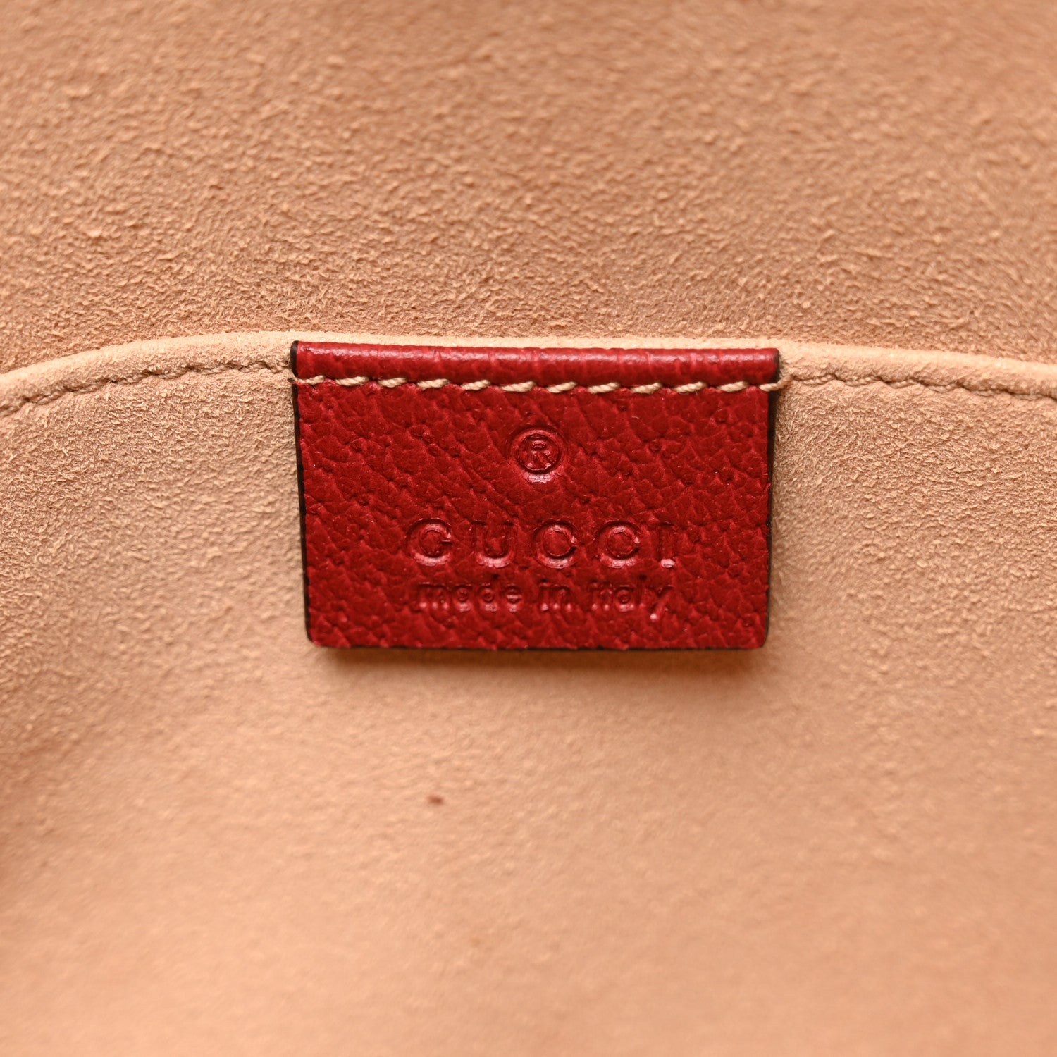 Gucci GG Supreme Monogram Flora Web Ophidia Pouch Red 6 of 7