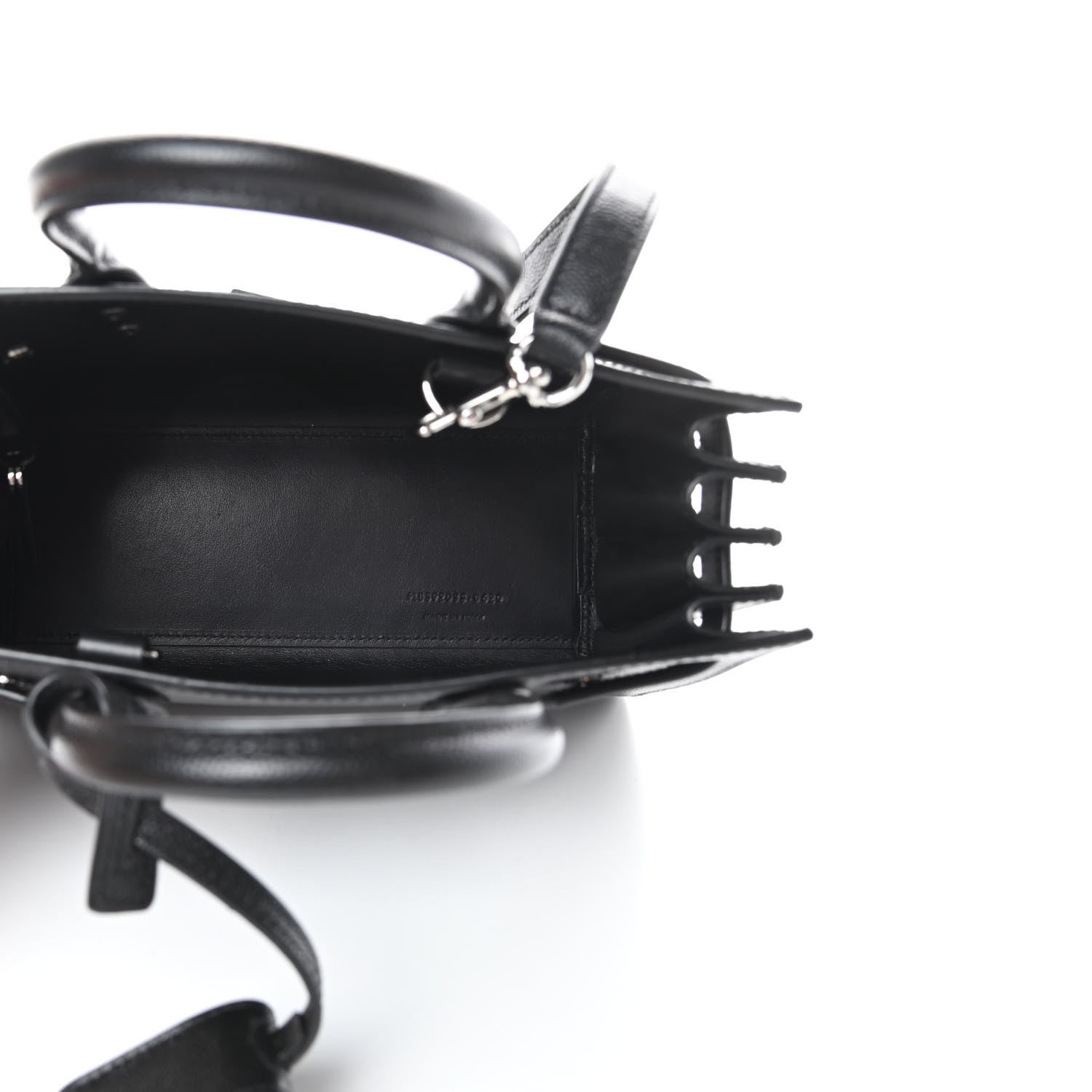 Saint Laurent Grained Calfskin Nano Sac De Jour Black 5 of 12