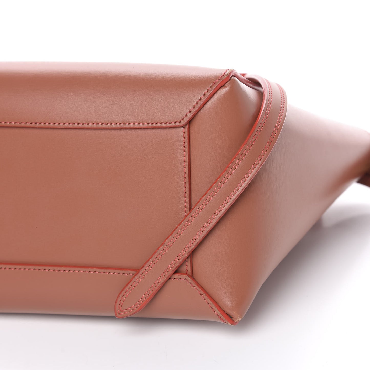 Smooth Calfskin Micro Belt Bag Terracotta