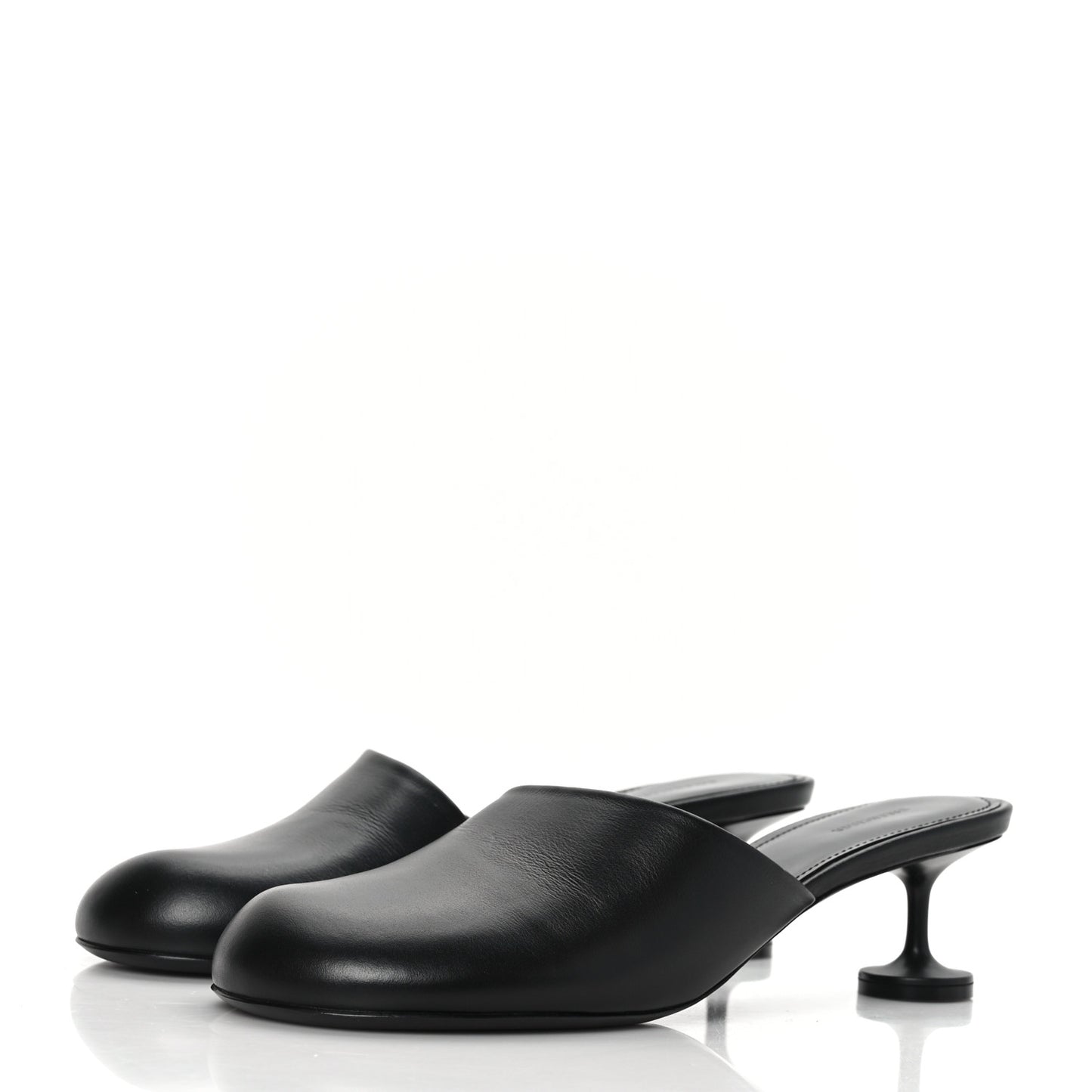Soft Calfskin Lady 50mm Mule 38 Black