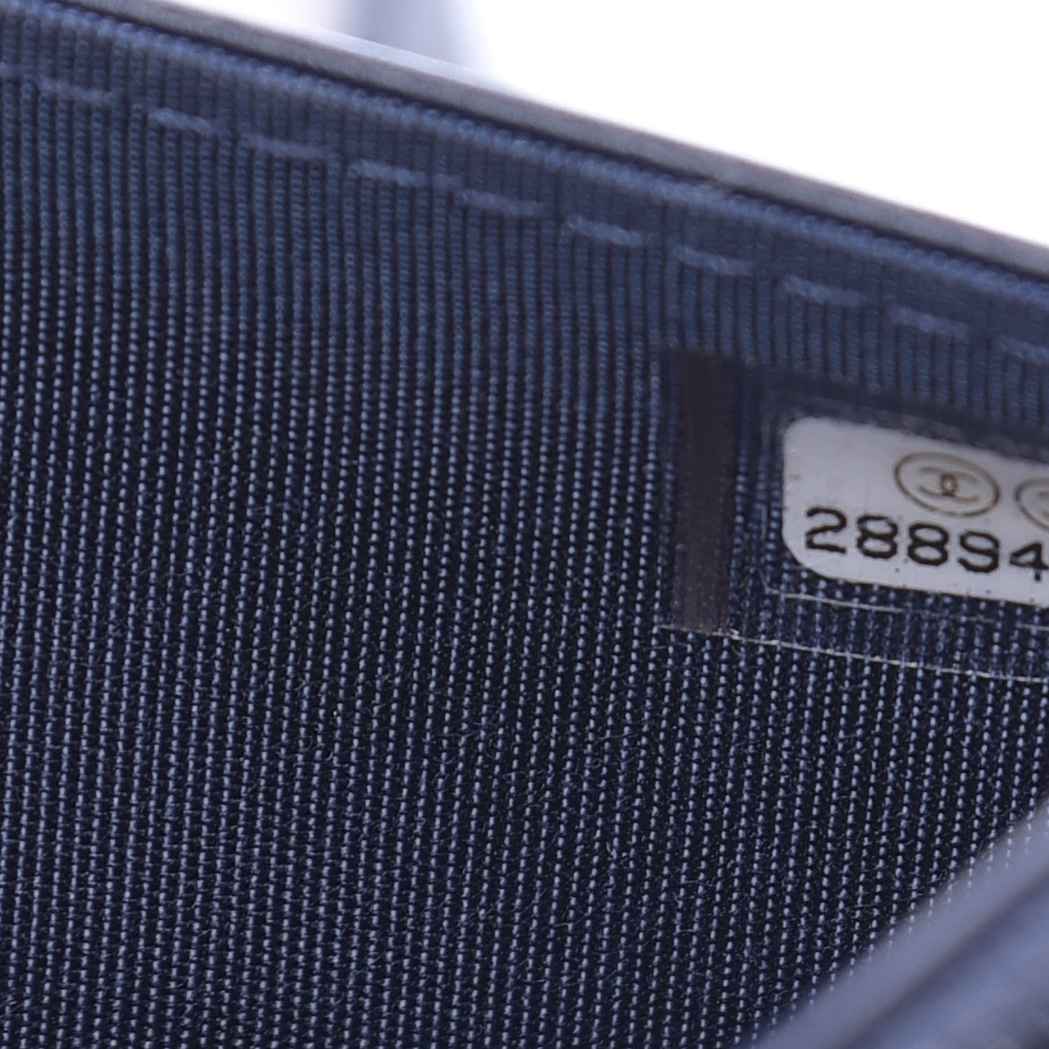 Chanel Caviar Quilted Boy Wallet On Chain WOC Navy 8 of 12