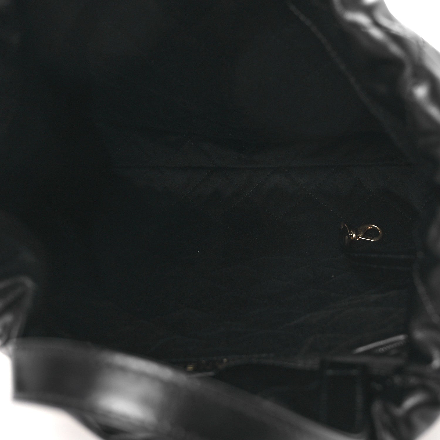 Chanel Shiny Calfskin Quilted Chanel 22 Backpack Black 5 of 11