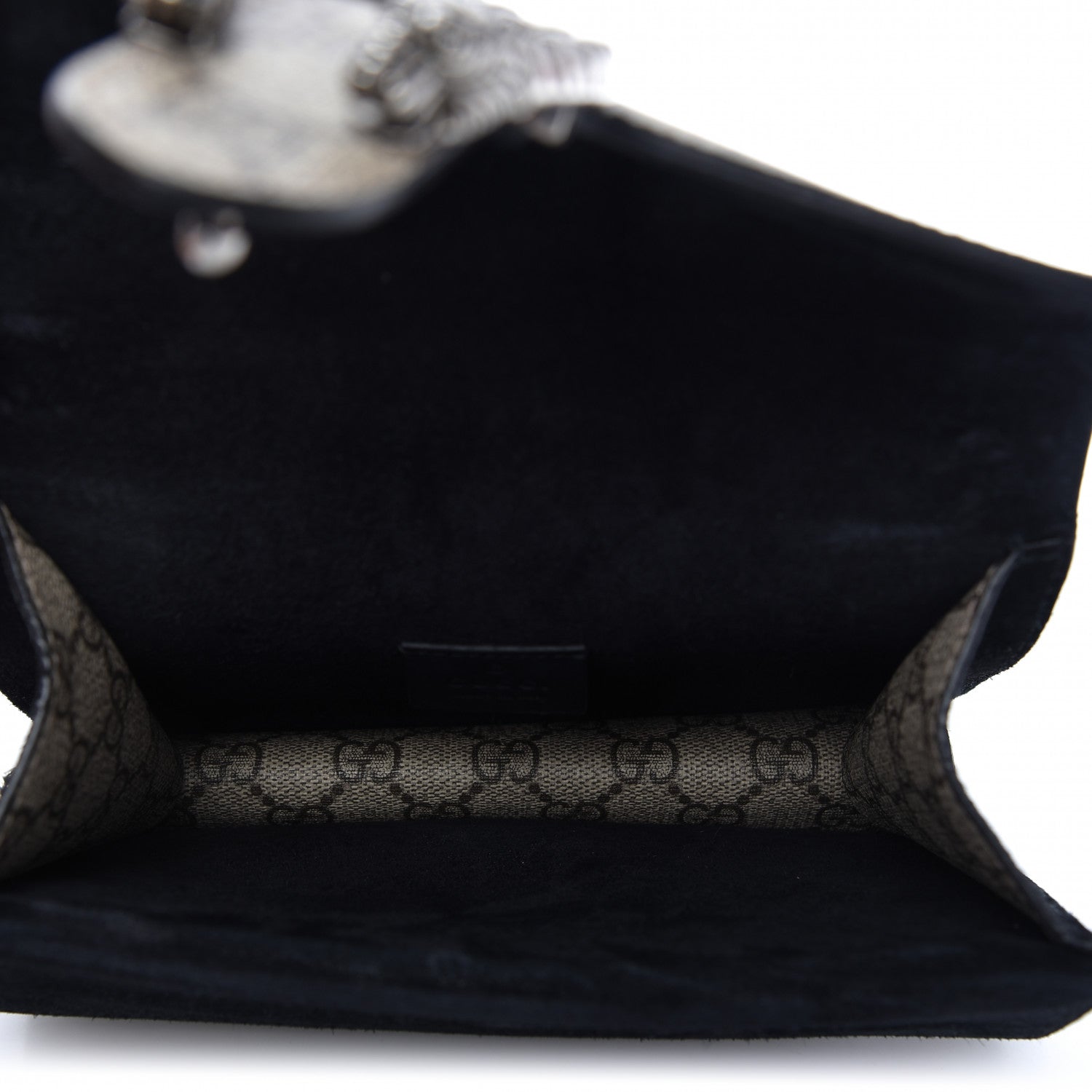 Gucci GG Supreme Monogram Mini Dionysus Shoulder Bag Black 5 of 10