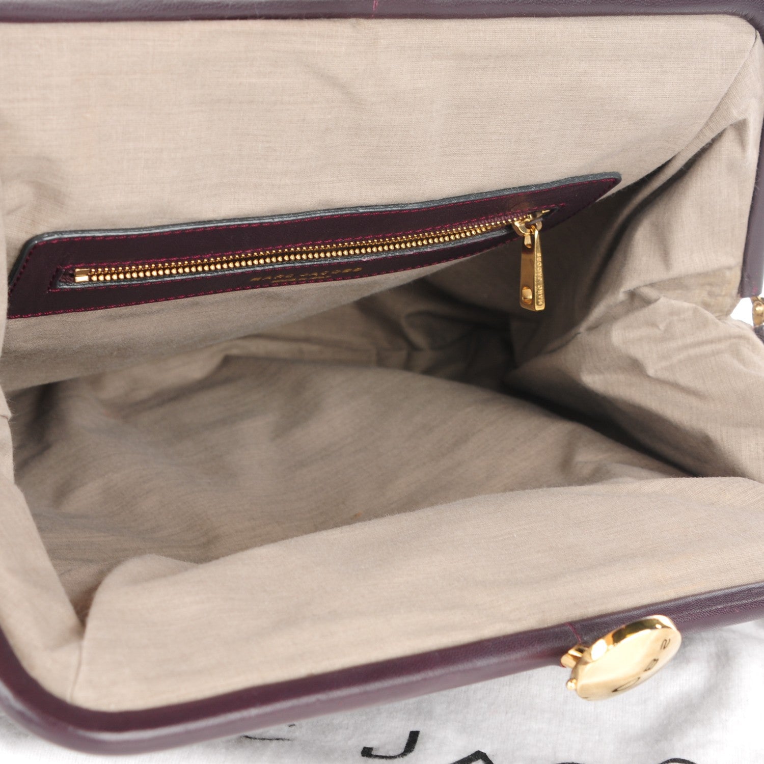 Marc Jacobs Elastic Quilted Stam Plum 5 of 7