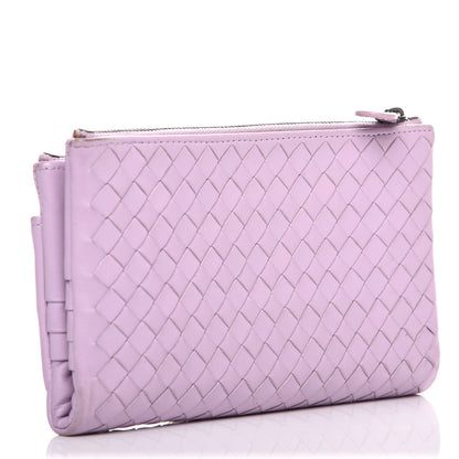 Bottega Veneta Nappa Intrecciato Fold Over Wallet Parme 3 of 7