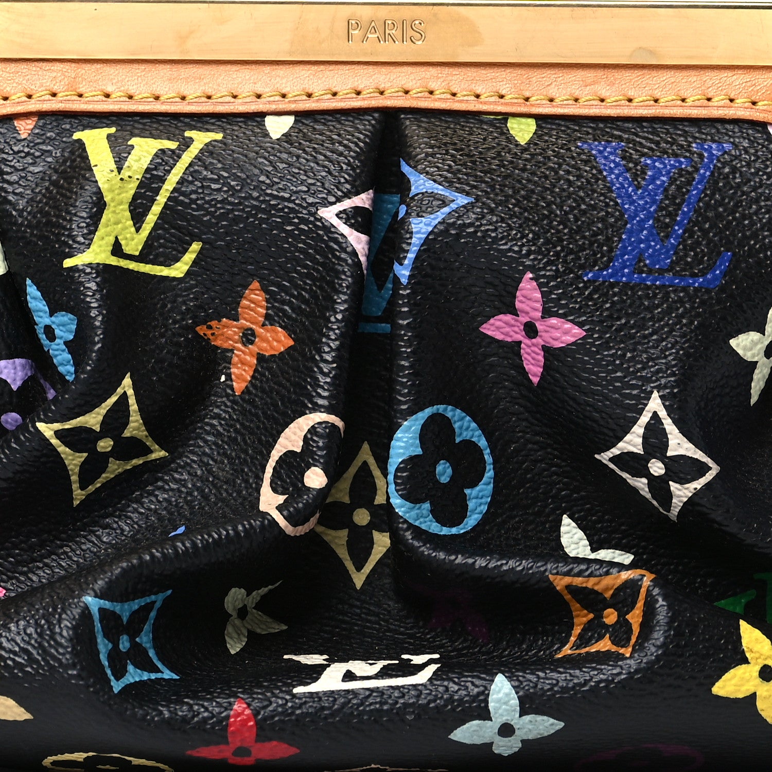 Louis Vuitton Monogram Multicolor Judy PM Black 7 of 11