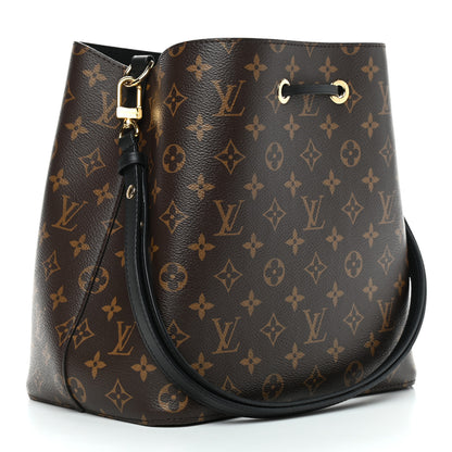 Louis Vuitton Monogram Neonoe MM Black 3 of 7