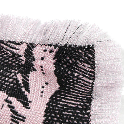 Christian Dior Silk Zodiac Print Scarf 90 Pink 4 of 6