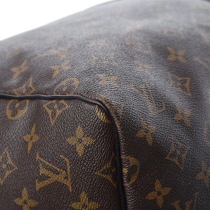 Louis Vuitton Monogram Macassar Keepall Bandouliere 55 13 of 22