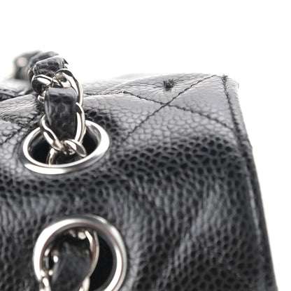Chanel Caviar Quilted Medium Double Flap Black 9 of 9