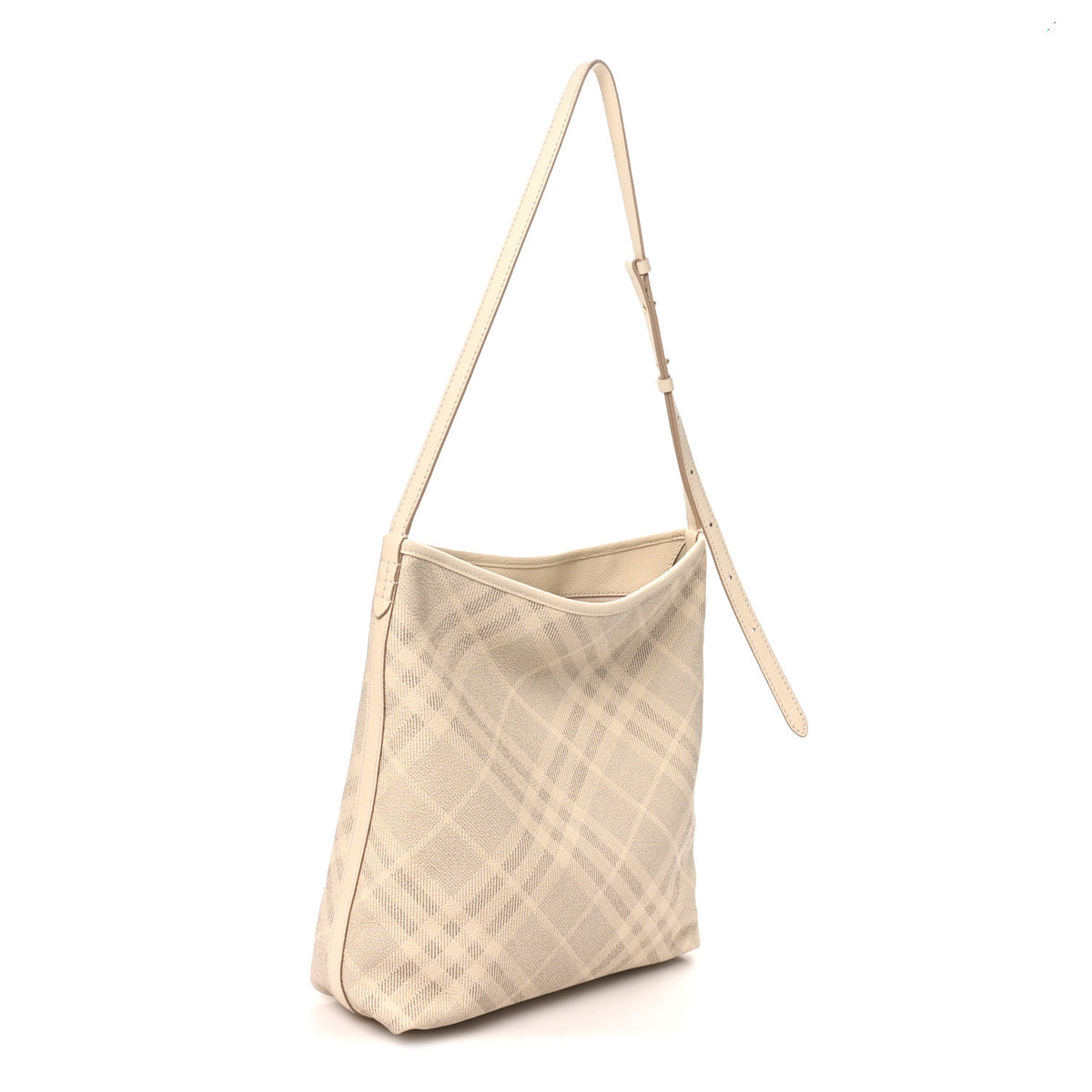 Coated Canvas Vintage Check Small Highlands Shoulder Bag Soap