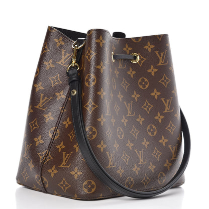 Louis Vuitton Monogram Neonoe MM Black 3 of 6