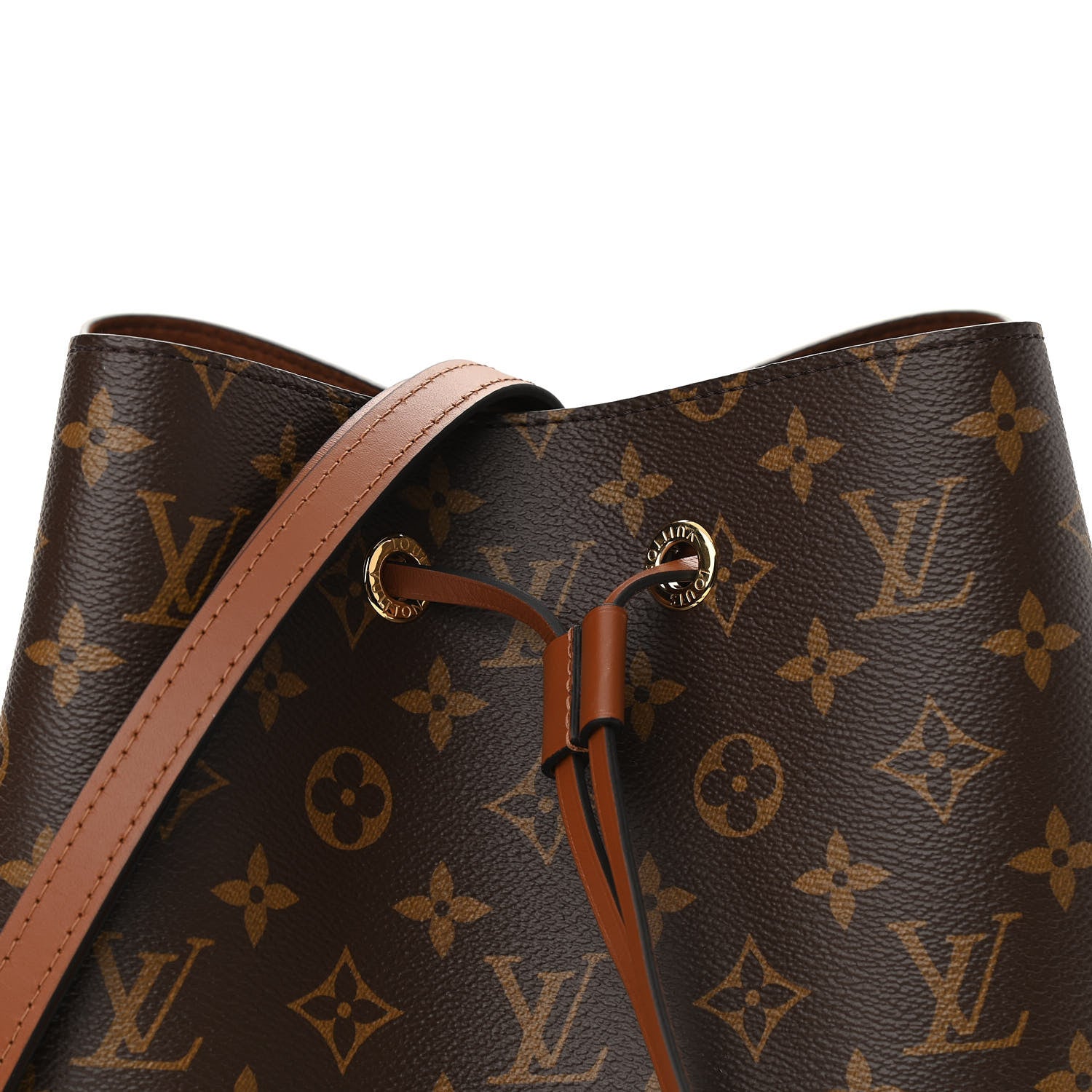 Louis Vuitton Monogram Neonoe MM Caramel 8 of 10