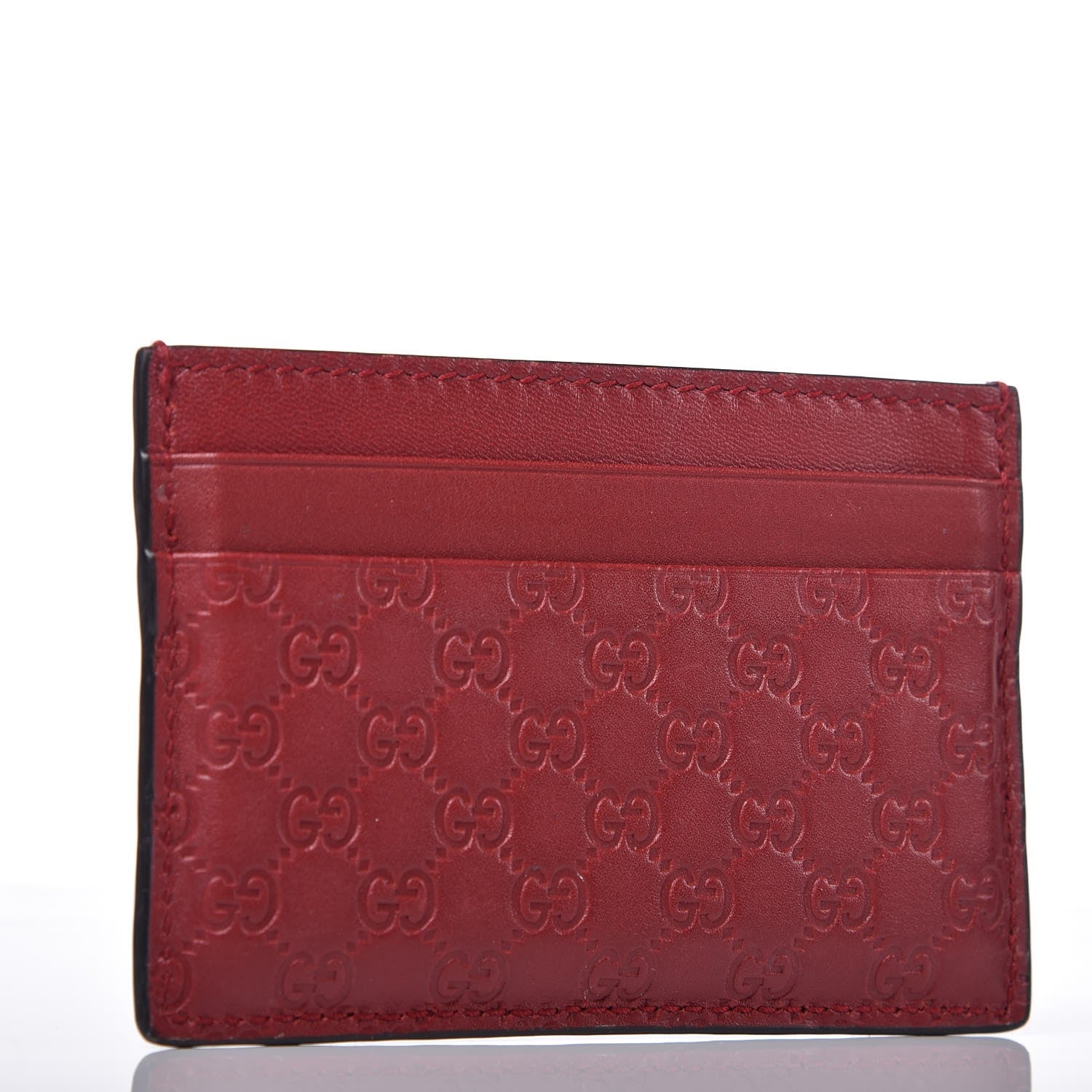 Gucci Microguccissima Card Holder Red 3 of 8