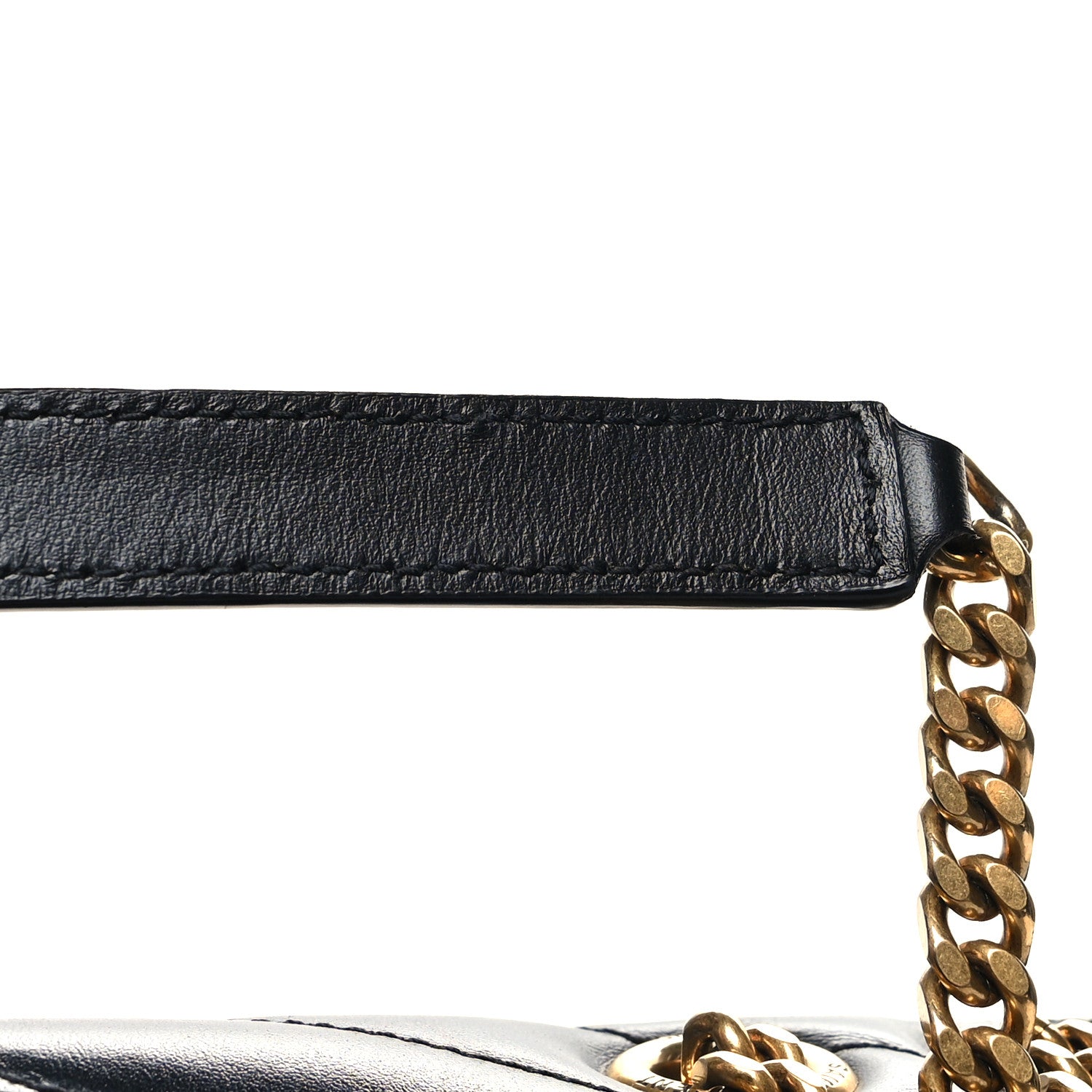 Saint Laurent Calfskin Y Quilted Monogram Medium Loulou Chain Satchel Black 13 of 13