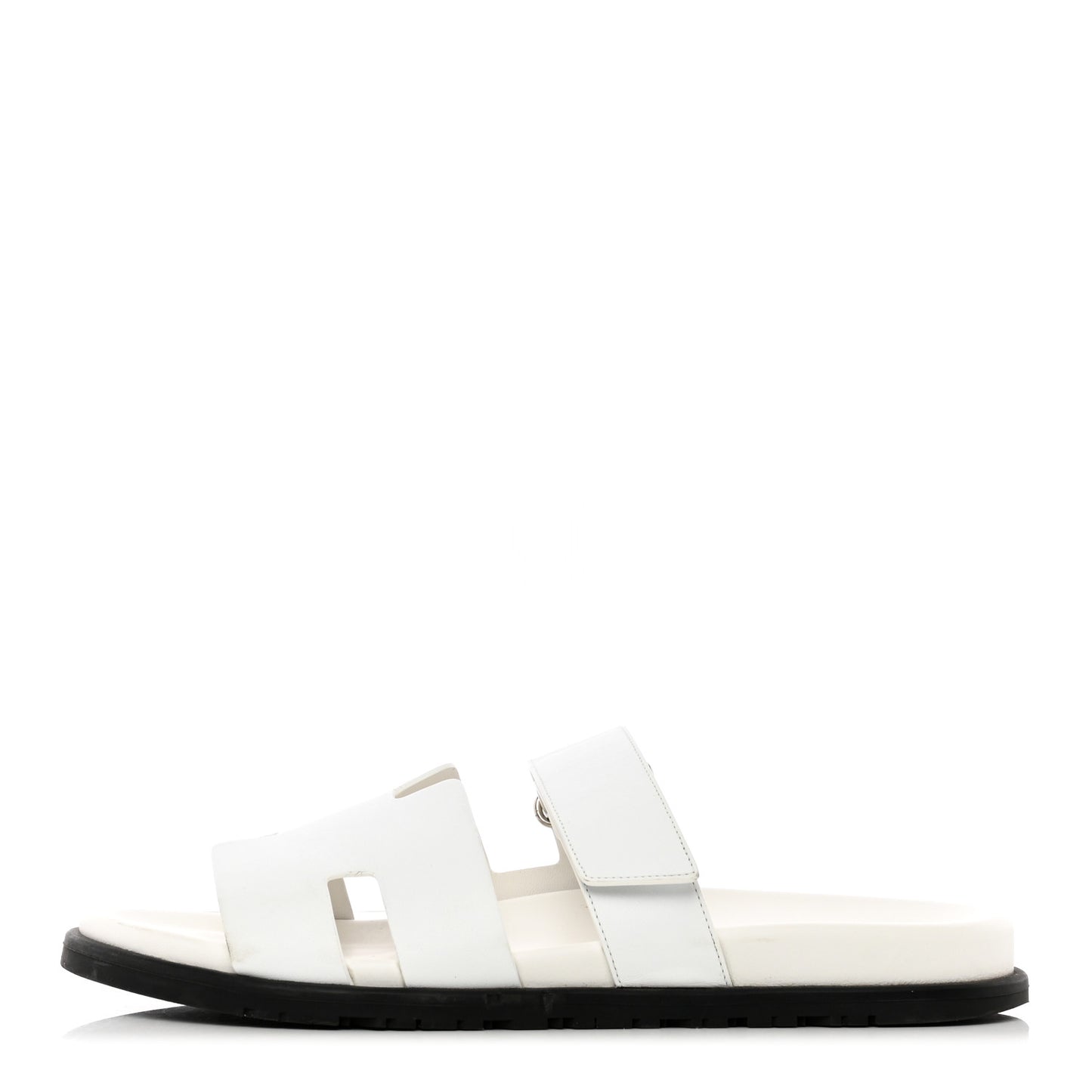 Calfskin Mens Chypre Sandals 45 White