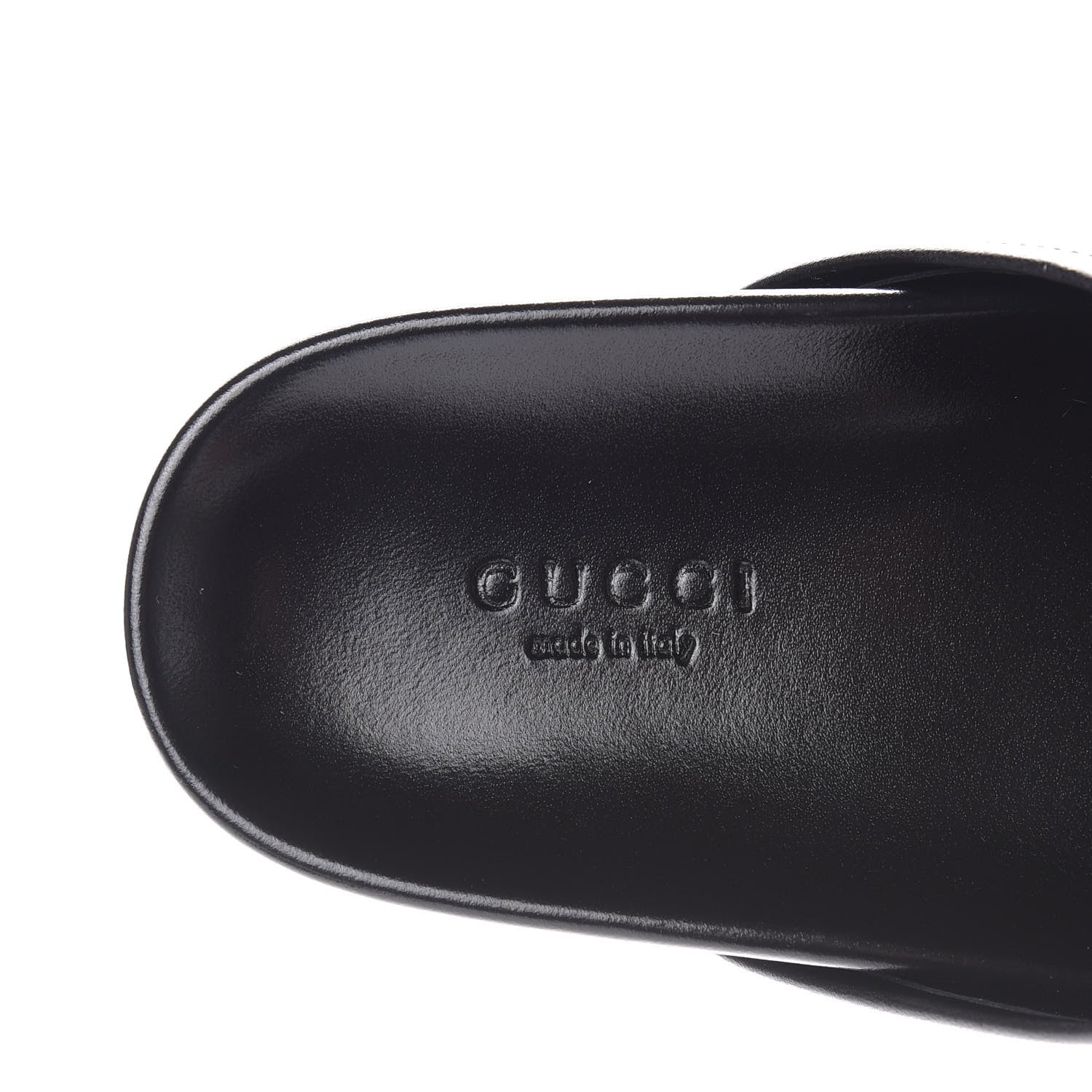 Gucci Malaga Kid Womens Horsebit River Slippers 35 Black 7 of 10