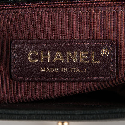 Chanel Sheepskin Quilted Vintage Mademoiselle Flap Black 6 of 8