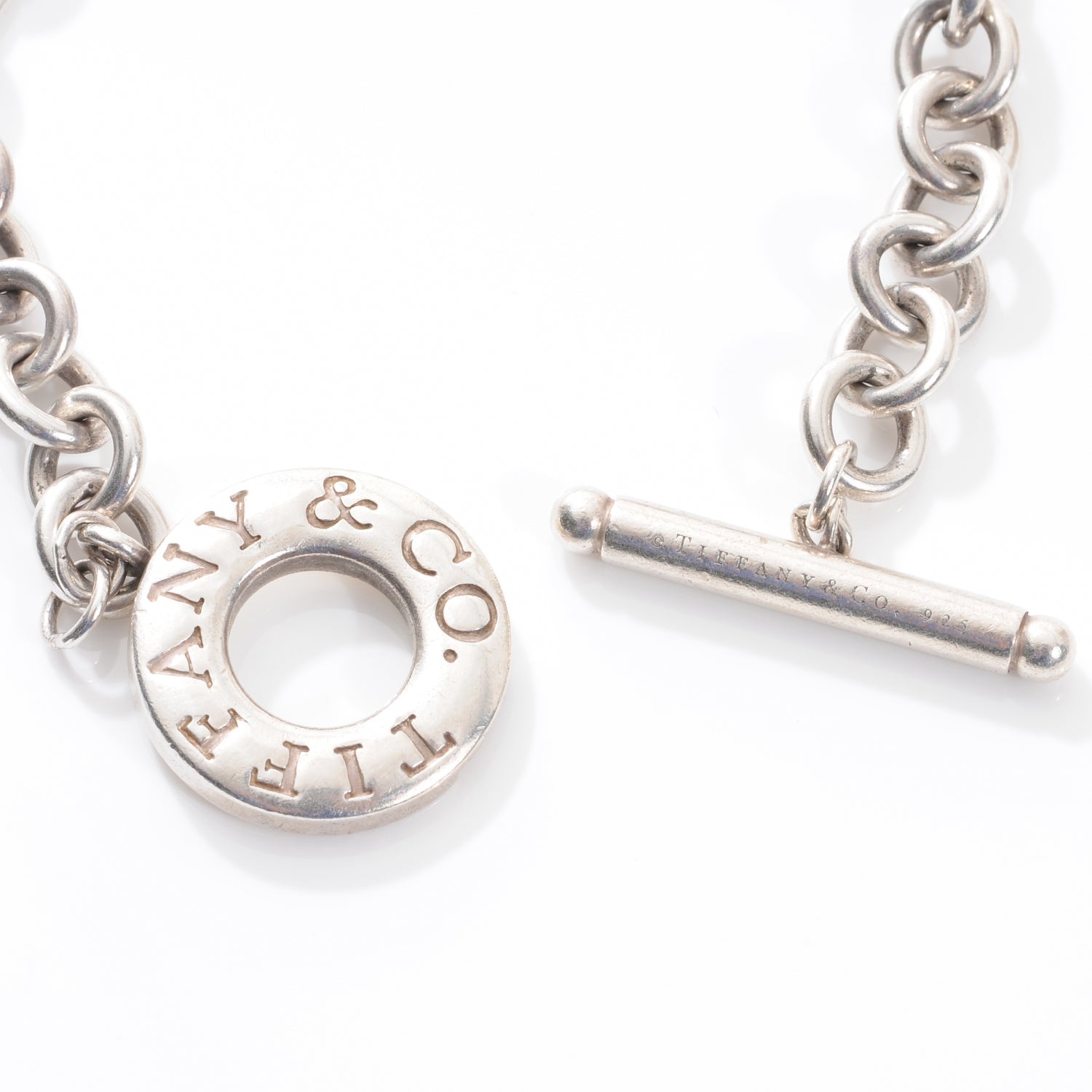 Tiffany Sterling Silver Toggle Bracelet 4 of 4