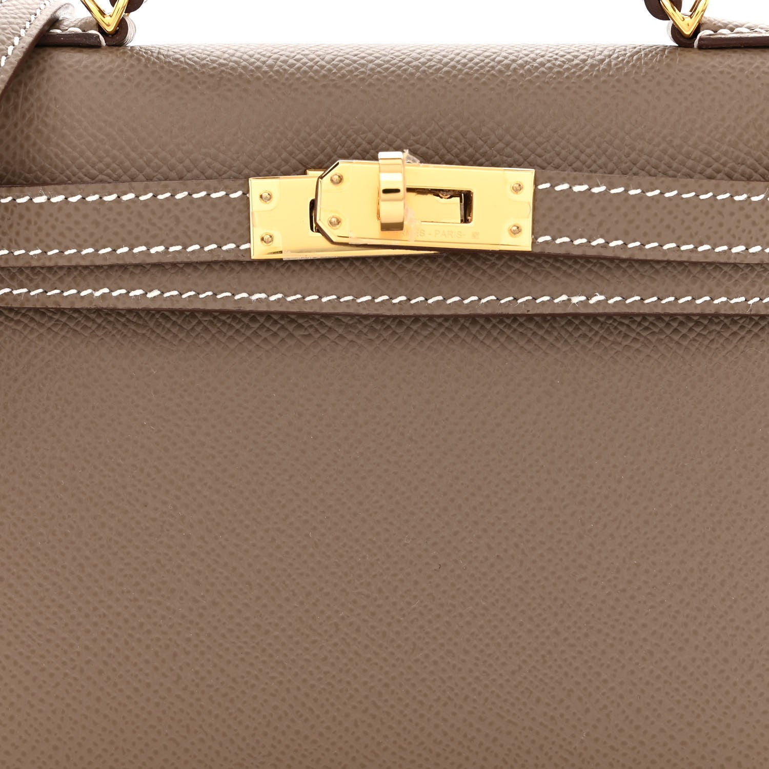 Hermes Epsom Mini Kelly Sellier 20 Etoupe 8 of 12