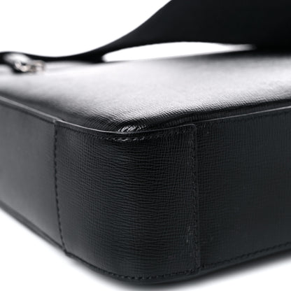 Burberry Grainy Calfskin Messenger Bag Black 11 of 12