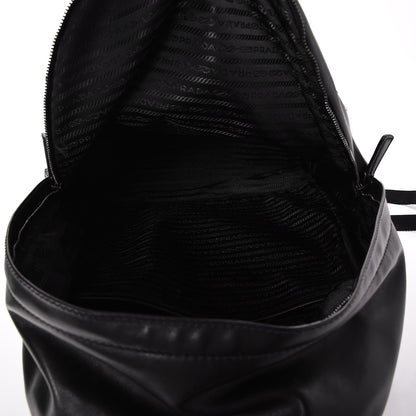 Prada Soft Calfskin Day Backpack Black 5 of 9
