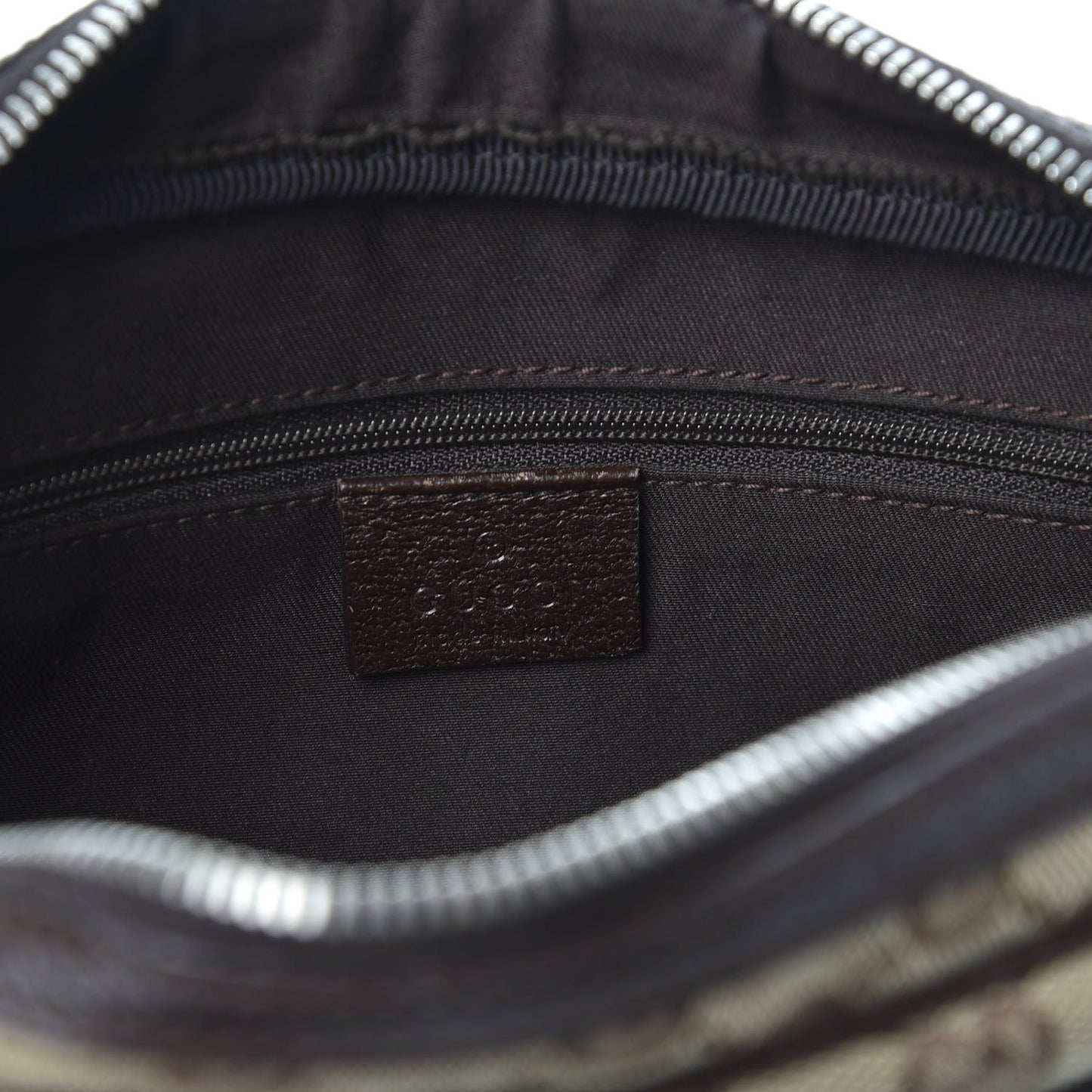 Monogram Signature Web Camera Bag Brown
