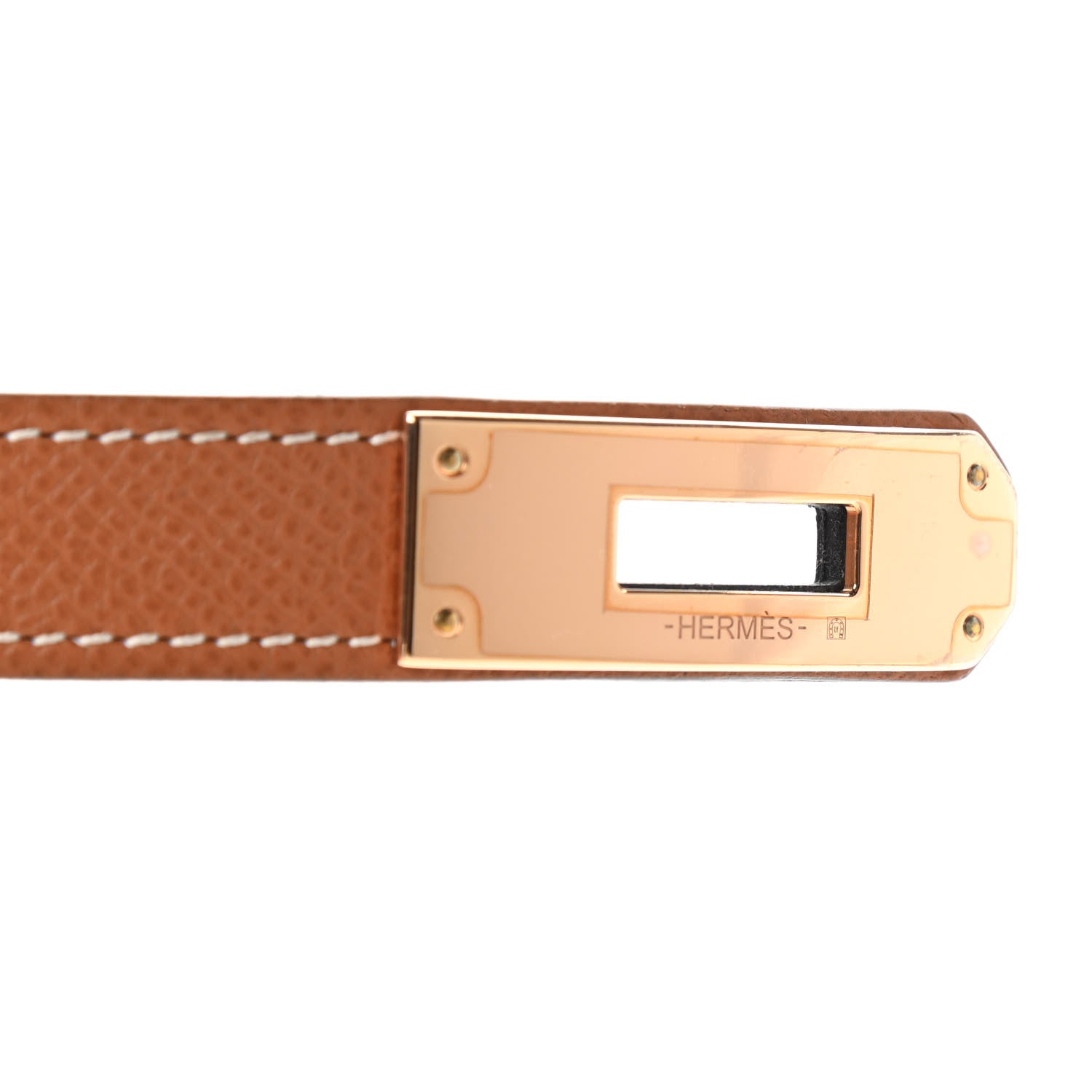 Hermes Epsom Kelly Belt Gold 4 of 5