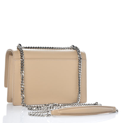 Saint Laurent Calfskin Monogram Sunset Chain Wallet Nude Powder 3 of 13
