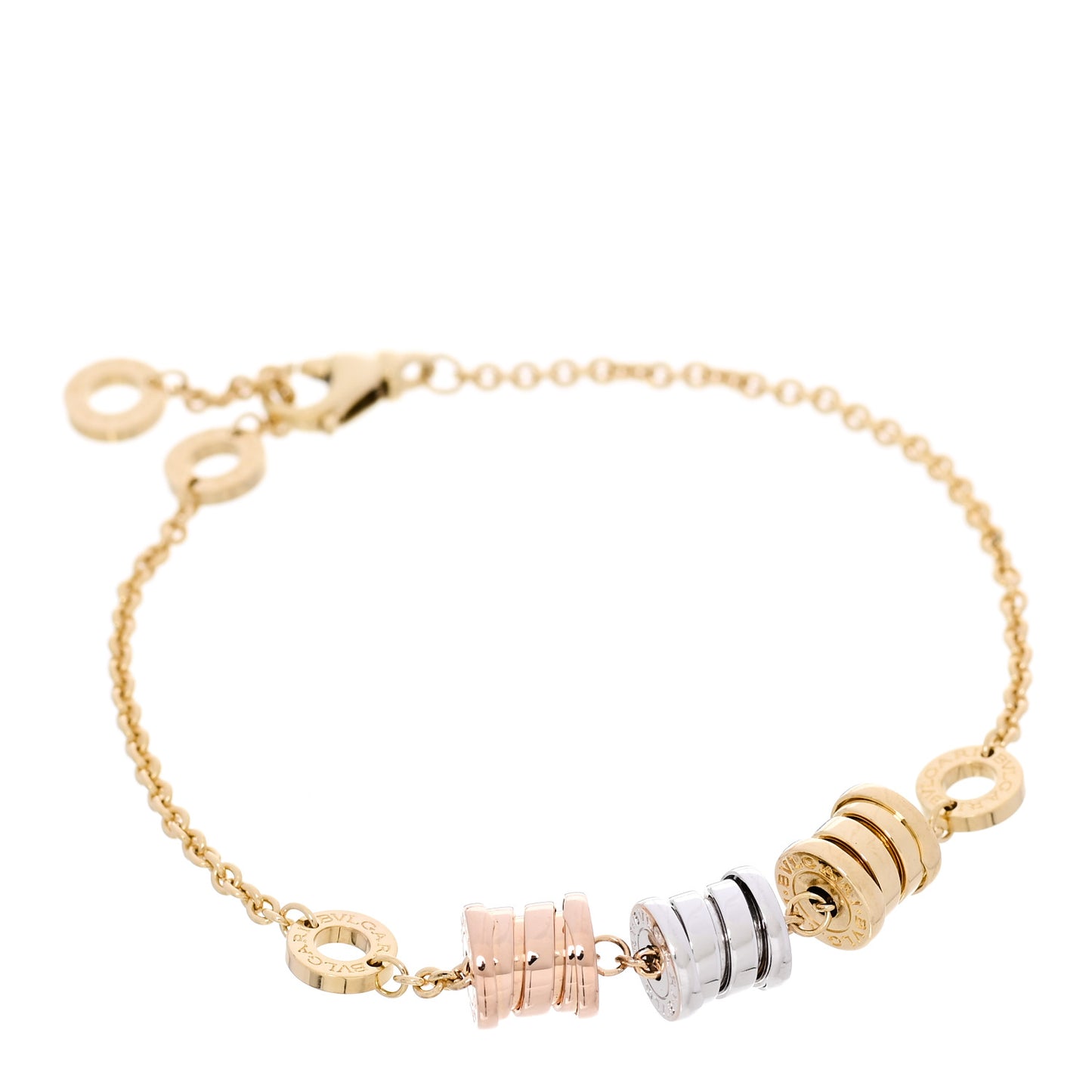 18K Yellow Rose White Gold B.Zero1 Bracelet