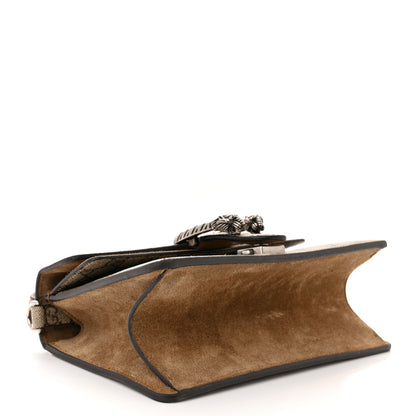Gucci GG Supreme Monogram Small Dionysus Top Handle Bag Taupe 4 of 11