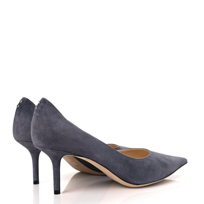 Jimmy Choo Suede Love 65 Pumps 39.5 Dusk 4 of 9