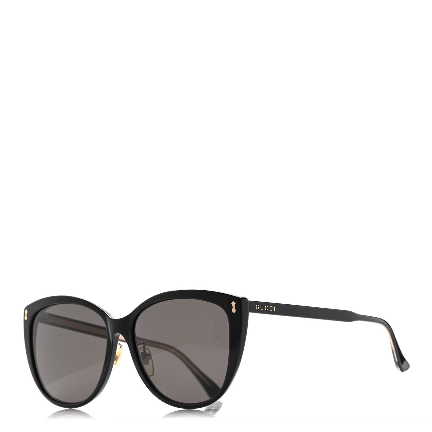 Acetate Cat Eye Sunglasses GG0193SK Black