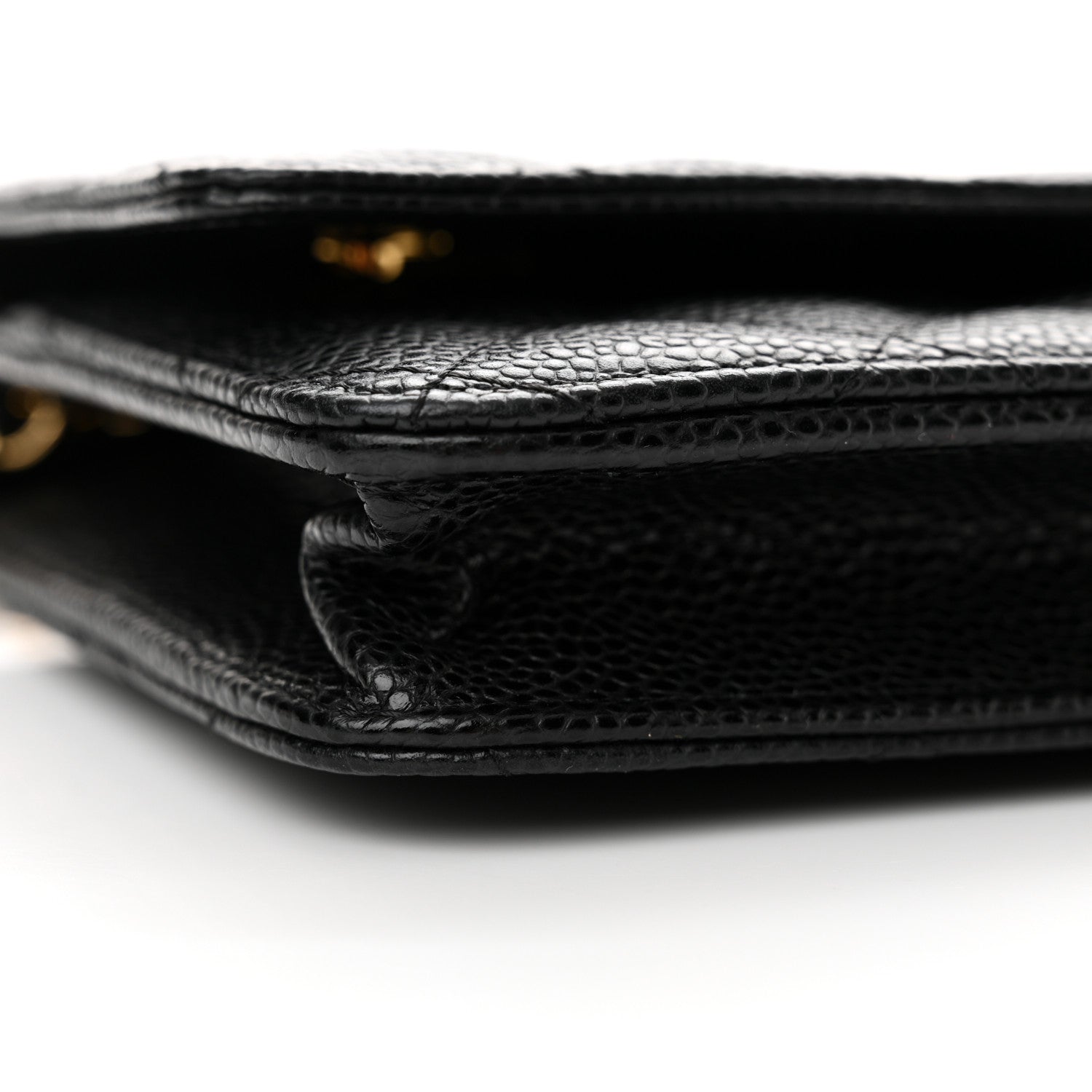 Chanel Caviar Quilted Wallet on Chain WOC Black 10 of 14