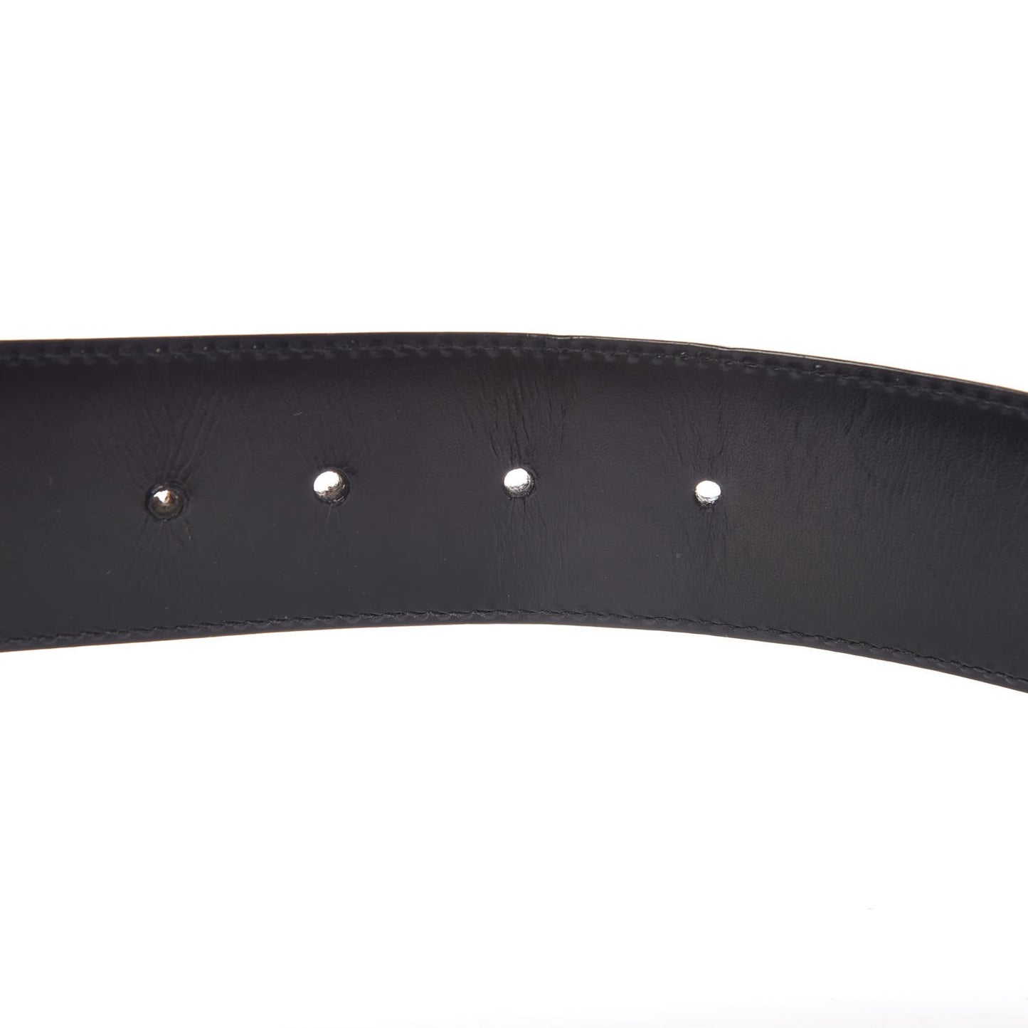 Guccissima Interlocking G Belt 90 36 Black
